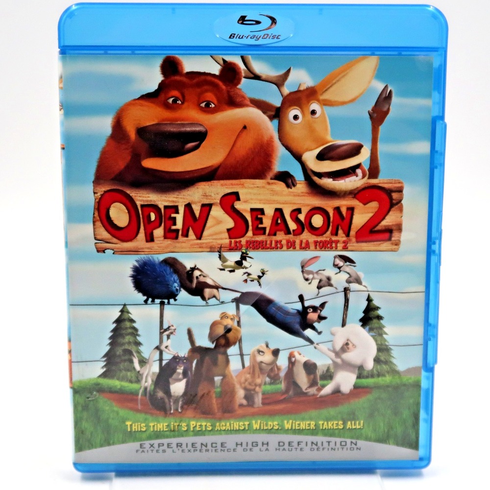 Open Season 2 Blu-ray 2009 Sony Pictures Animated Movie G Rating